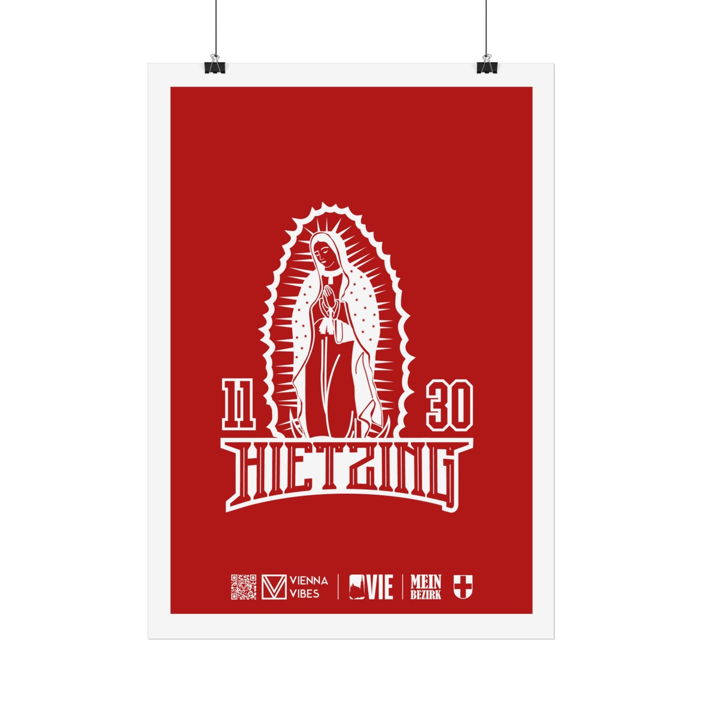 13 - Team Hietzing Maskottchen/Logo Art Print