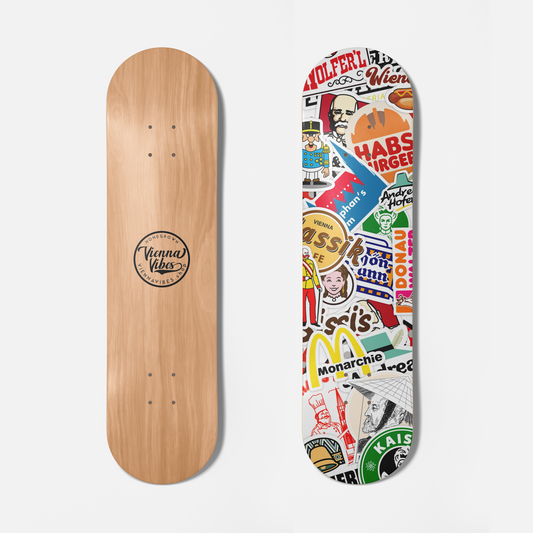 Fast Food Culture Street-Art Deck