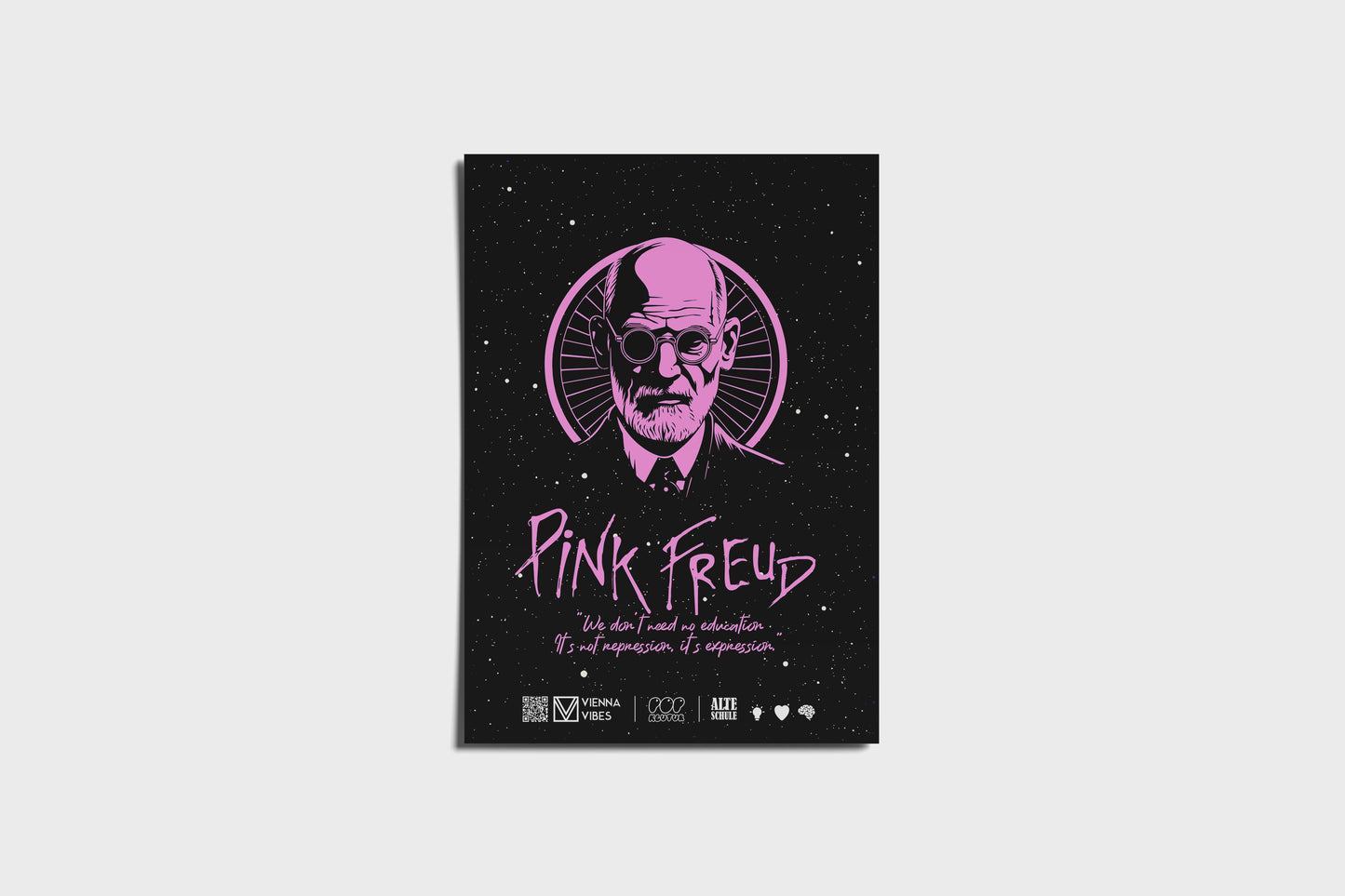 Siegmund Freud als Pink Freud