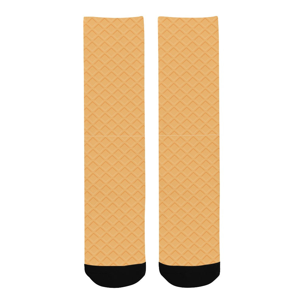 Waffelmuster Socken