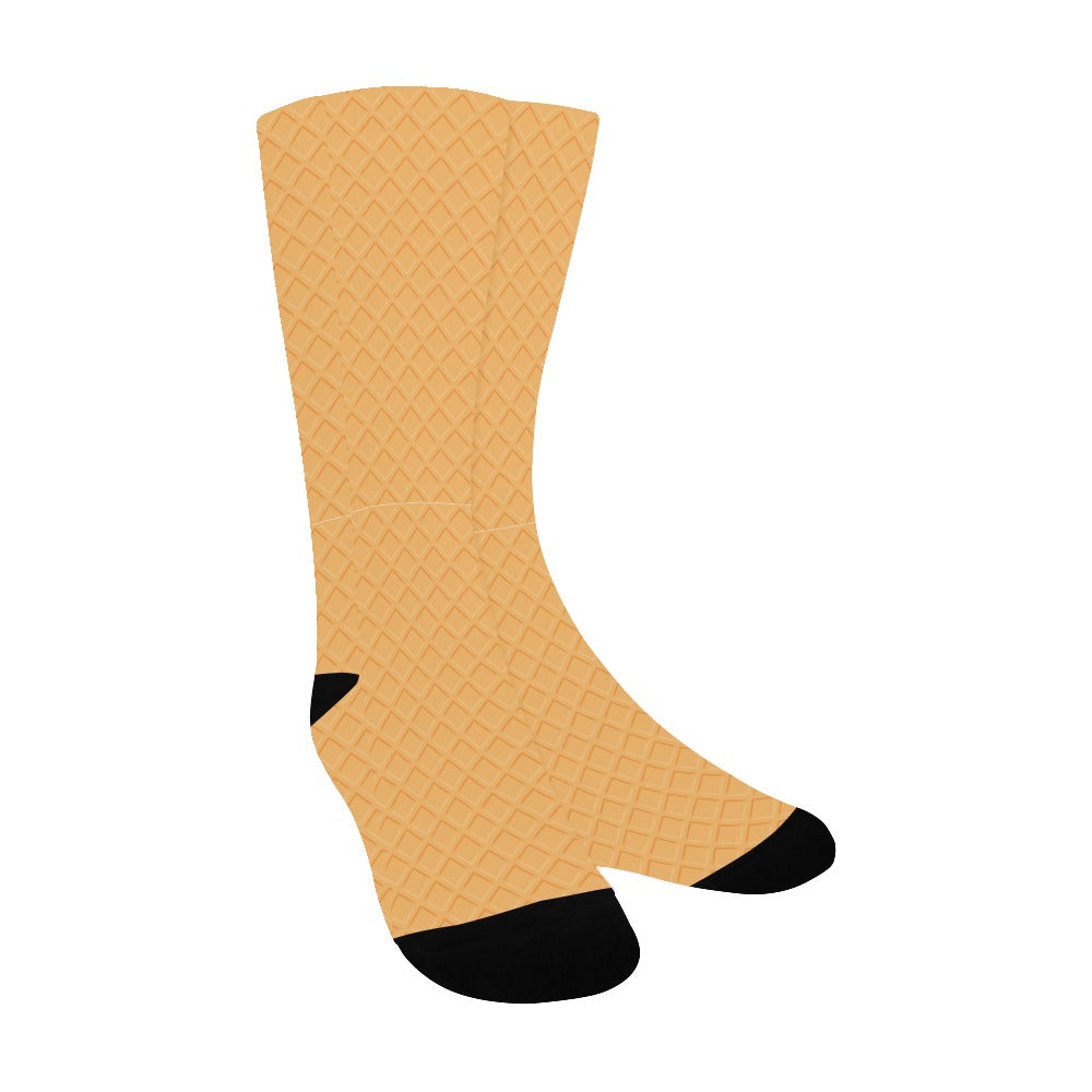 Waffelmuster Socken